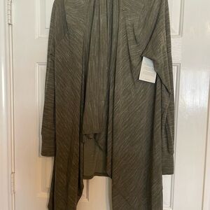 NWT Stella & Dot Olive Always Travel Cardigan